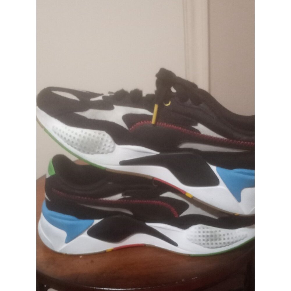 Puma RS-X3 Unity Black Sneakers Shoes Mens US Size 7 373308-02 Lace Up - Picture 11 of 12